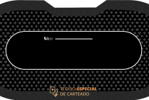 COR DO TECIDO DA MESA: Preto
